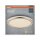 LED Deckenlampe Silber Metall 3000 K rund Ø48,5cm OSRAM