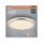 LED Deckenleuchte Silber Metall 3000 K Ø29,5cm OSRAM