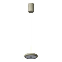 LED Hängelampe verstellbar Beige Metall 3000 K OSRAM