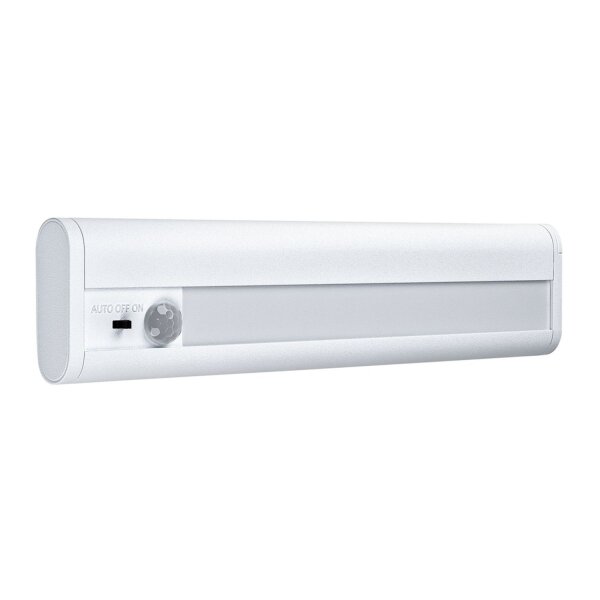 LED Wandlampe Sensor Batterie Weiß Alu 4000 K OSRAM