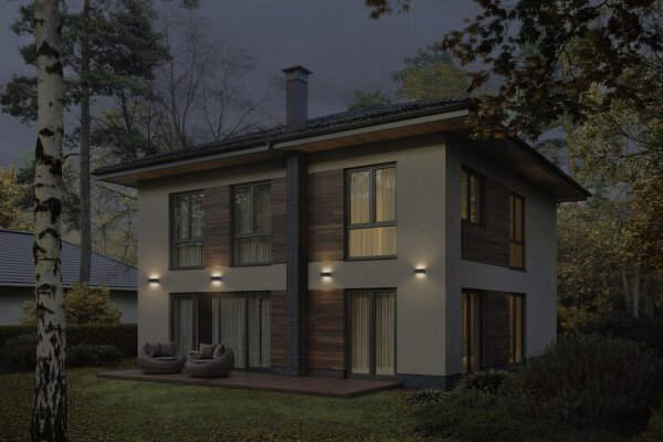 LED Wandlampe Metall 3000 K IP65 B:23 cm OSRAM