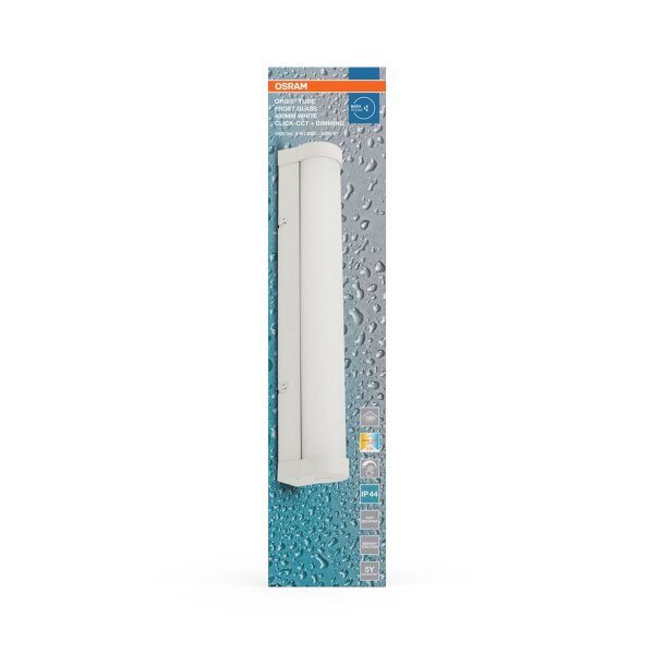 LED Wandlampe dimmbar CCT 3000-4000K Alu IP44 OSRAM