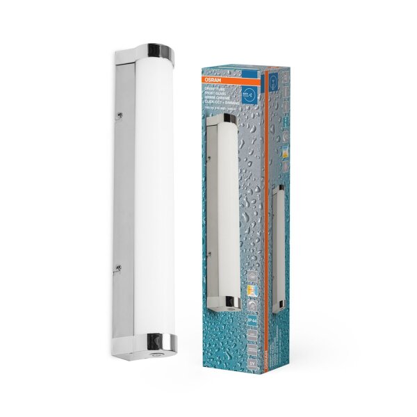 LED Wandleuchte dimmbar CCT 3000-4000K Alu IP44 OSRAM