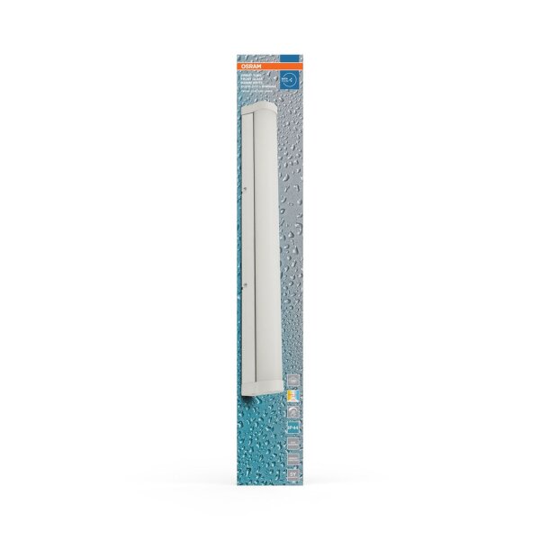 LED Wandlampe dimmbar CCT Weiß Metall IP44 L:60cm OSRAM