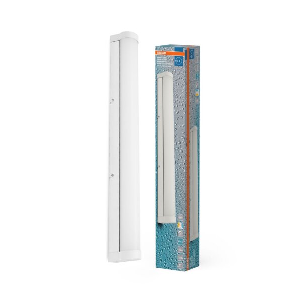LED Wandlampe dimmbar CCT Weiß Metall IP44 L:60cm OSRAM