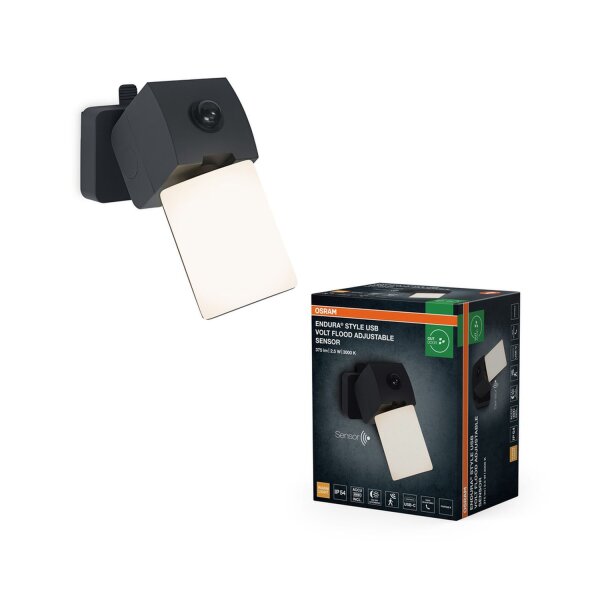 LED Akku Wandspot Sensor dimmbar flexibel 3000K OSRAM