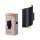 LED Wandleuchte dimmbar Smart+ TW Schwarz Alu OSRAM