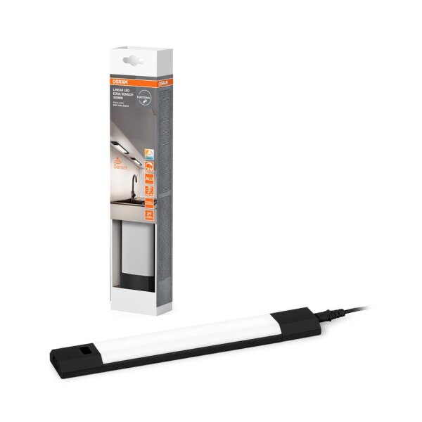 LED Leuchte Sensor Click-DIM CCT Schwarz Alu OSRAM