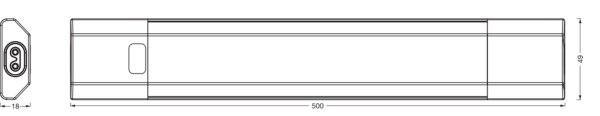 LED Wandlampe Sensor Click-DIM CCT 4000-6500K OSRAM