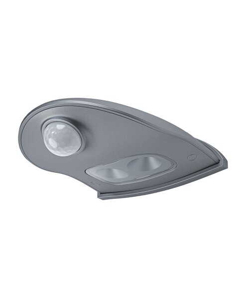LED Wandleuchte Sensor Silber Metall 4000 K IP54 OSRAM