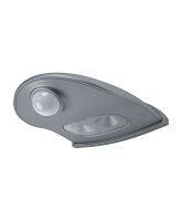 LED Wandleuchte Sensor Silber Metall 4000 K IP54 OSRAM