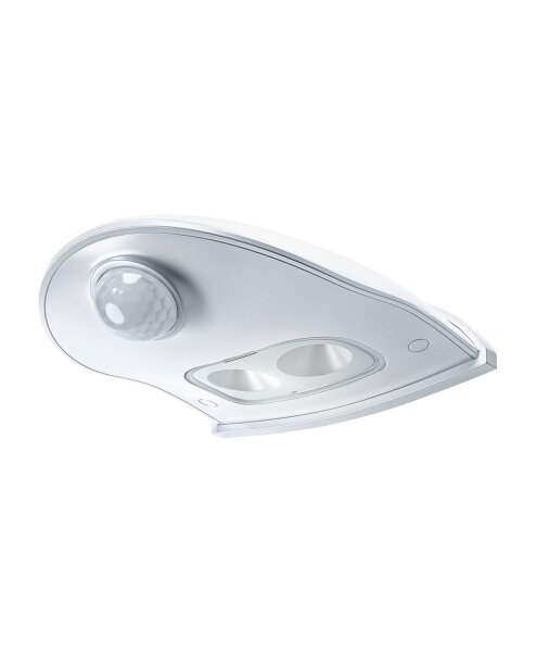 LED Wandlampe Sensor Weiß Metall 4000 K IP54 OSRAM
