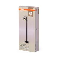 LED Stehleuchte verstellbar Schwarz Stahl 3000 K OSRAM