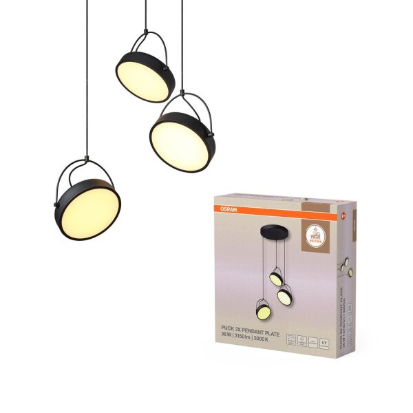 LED Hängelampe verstellbar 3000 K Ø54 cm OSRAM