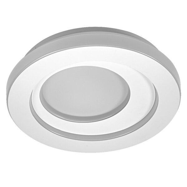 LED Deckenlampe Weiß Metall 3000K rund Ø29cm OSRAM