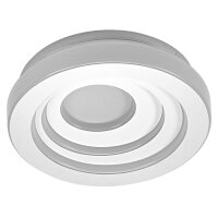 LED Deckenlampe Metall Wei&szlig; 3000K rund &Oslash;21,5cm OSRAM