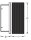 LED Wandleuchte Dunkelgrau Alu 3000 K IP54 OSRAM