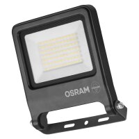 LED Außenstrahler Alu Glas 4000K IP65 B:17,2cm OSRAM