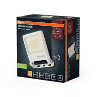 LED Außenstrahler Weiß Alu Glas 3000 K IP65...