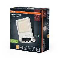LED Außenstrahler Weiß Alu Glas 3000K IP65...