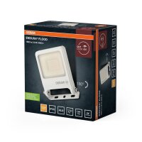 LED Außenstrahler Weiß Alu Glas 3000K IP65...