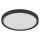 LED Deckenleuchte Schwarz Metall 3000K B:30cm OSRAM