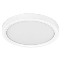 LED Deckenleuchte Wei&szlig; Metall 3000K B:23cm rund OSRAM