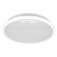 LED Deckenleuchte Sensor Wei&szlig; Metall 3000K B:23cm OSRAM