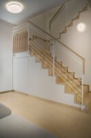Runde LED Deckenleuchte Sensor Metall Weiß 3000K OSRAM