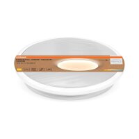 LED Deckenleuchte Sensor Wei&szlig; Metall 3000 K &Oslash;23cm OSRAM