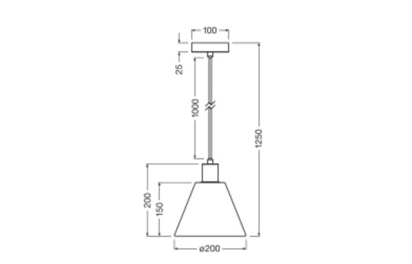 Pendelleuchte Grün Bast E27 Ø20 cm modern OSRAM