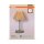 Tischlampe Grün Bast E27 S33 cm modern Design OSRAM