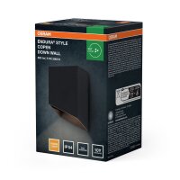 LED Wandlampe Dunkelgrau 3000 K IP54 H:13,5 cm OSRAM
