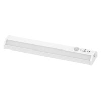LED Akku Wandleuchte Sensor Weiß Alu 4000K OSRAM