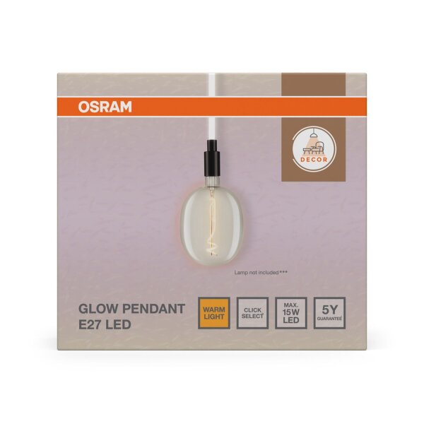 Deckenlampe verstellbar Schwarz Stahl E27 Ø14 cm OSRAM
