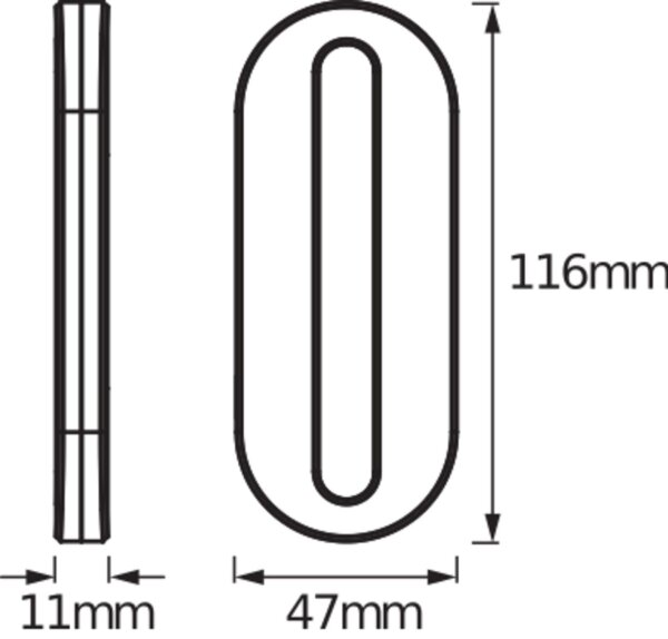 LED Akku Wandlampe Sensor Weiß 4000K L:11,6cm OSRAM