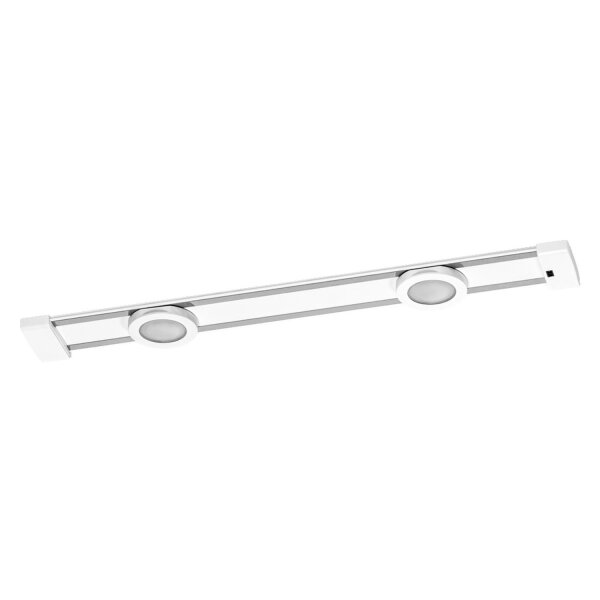 LED Deckenleuchte Sensor Weiß Alu 4000 K B:44,5cm OSRAM