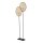 Stehleuchte Schwarz Rattan E27 H:170 cm OSRAM