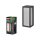 Wandlampe Dunkelgrau Alu IP65 E27 H:11 cm OSRAM