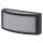 Wandleuchte Dunkelgrau Alu IP65 E27 B:26 cm OSRAM