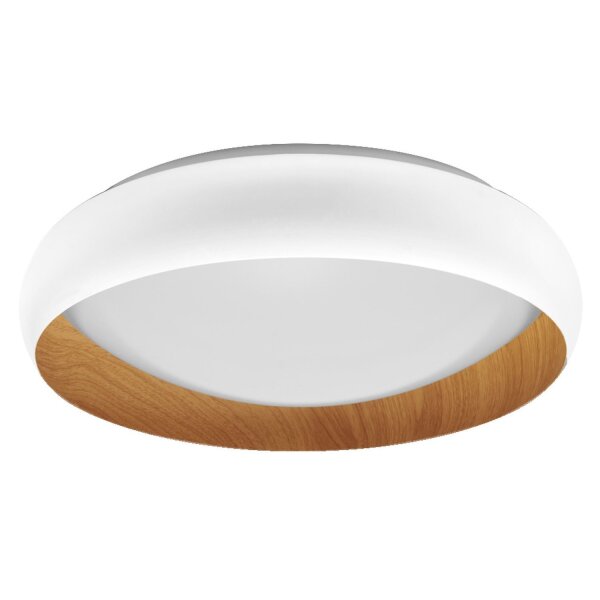 LED Deckenlampe Click-DIM Weiß Metall 3000K Ø43cm OSRAM