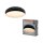 LED Deckenleuchte Click-DIM Schwarz 3000 K Ø43cm OSRAM
