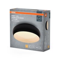LED Deckenlampe Click-DIM Schwarz 3000K Ø30cm OSRAM