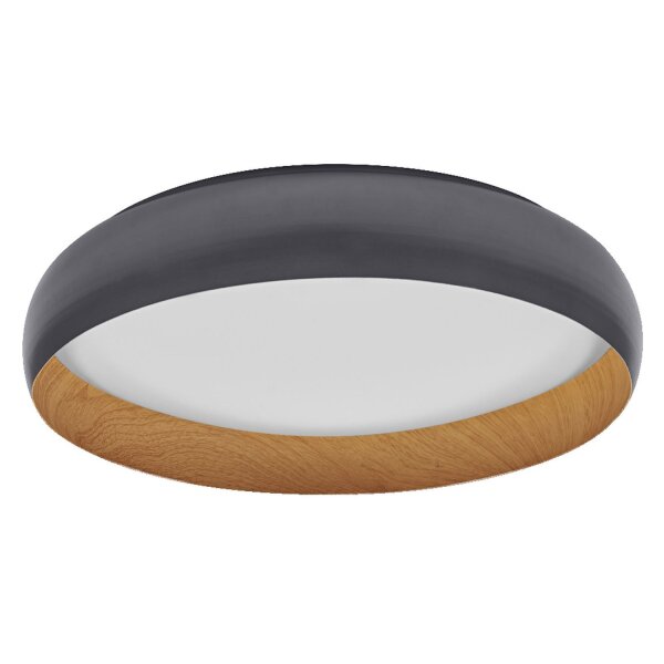 LED Deckenleuchte Click-DIM Grau Metall 3000K OSRAM