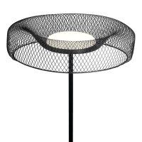 LED Stehleuchte Schwarz Metall 3000 K H:161 cm OSRAM