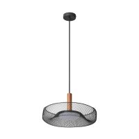 LED Pendelleuchte Holz Metall 3000 K Ø40cm modern...