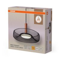LED Pendelleuchte Holz Metall 3000 K Ø40cm modern...