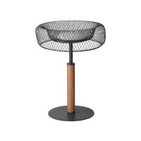 LED Tischleuchte Holz Metall 3000 K H:40cm modern OSRAM