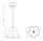 Pendelleuchte Beige Terrazzo E27 26,4 cm blendarm OSRAM