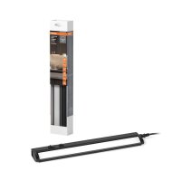 LED Wandlampe dimmbar flexibel Schwarz 3000-4000-6500 K